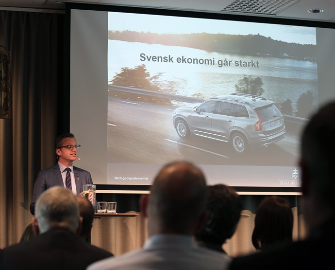 Damberg ser ett perspektivskifte i svensk industri