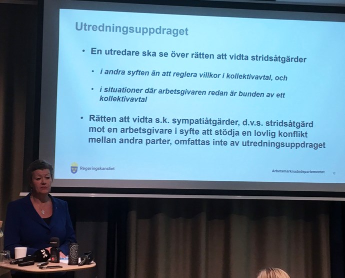 Äntligen ett steg mot en lösning i hamnkonflikten